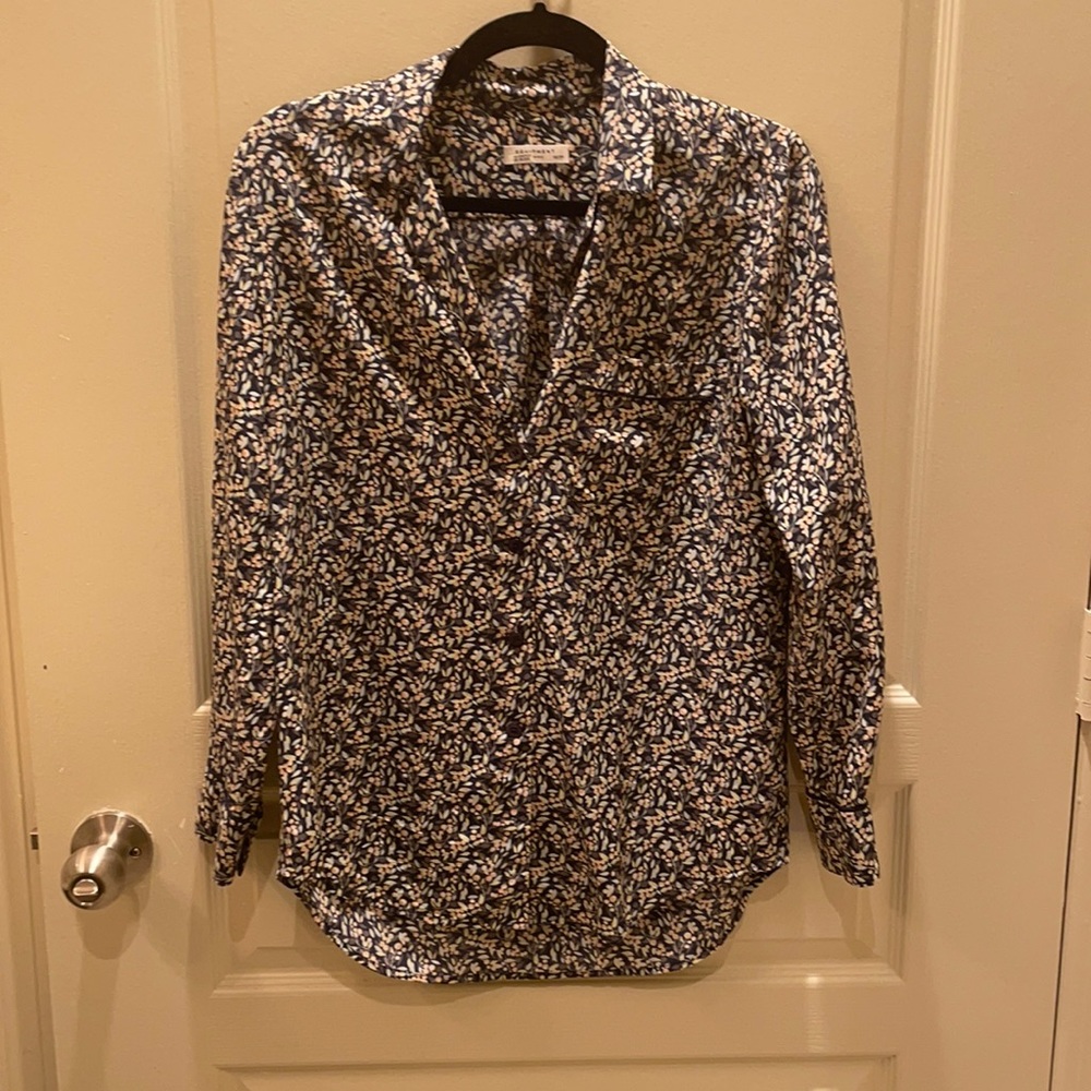 Equipment printed Blouse, XS